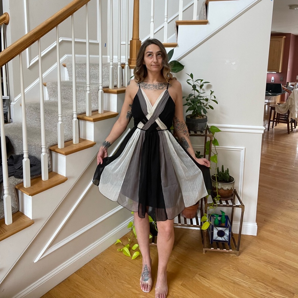 HOTKISS 100% Polyester Goddess Dress